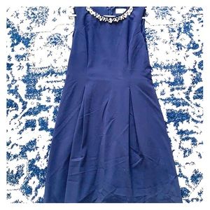 Navy Blue Dress